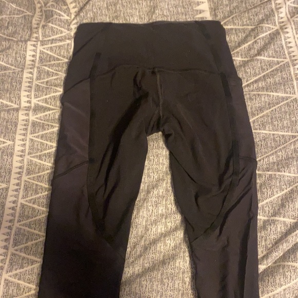 Black althleta leggings, worn once! Like brand new! - Picture 4 of 4